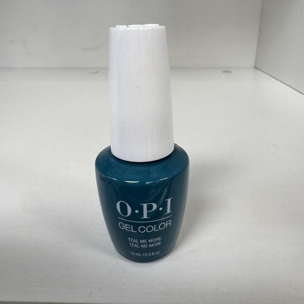 OPI GelColor Soak-Off Gel Polish 0.5 oz GCG45 - Teal Me More, Teal Me More - NEW
